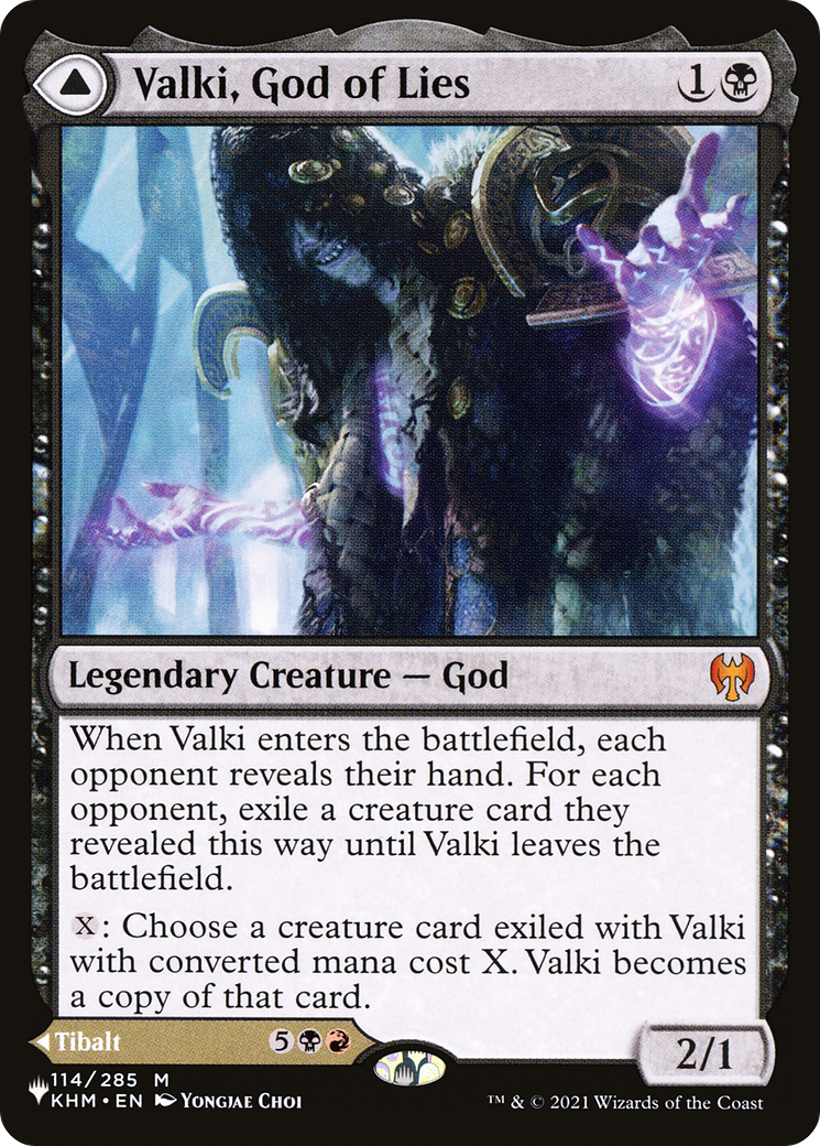 Valki, God of Lies // Tibalt, Cosmic Impostor [Secret Lair: From Cute to Brute] | Tacoma Games