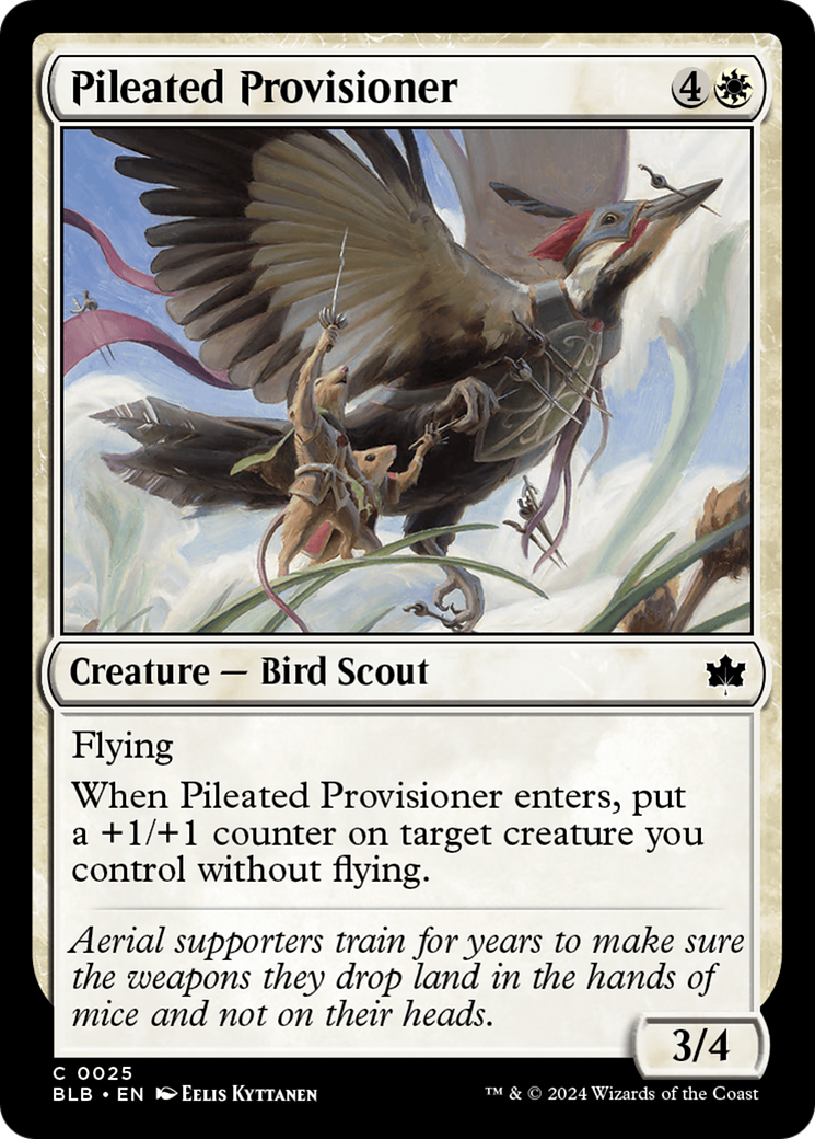 Pileated Provisioner [Bloomburrow] | Tacoma Games