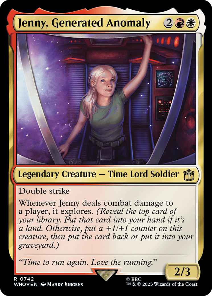 Jenny, Generated Anomaly (Surge Foil) [Doctor Who] | Tacoma Games