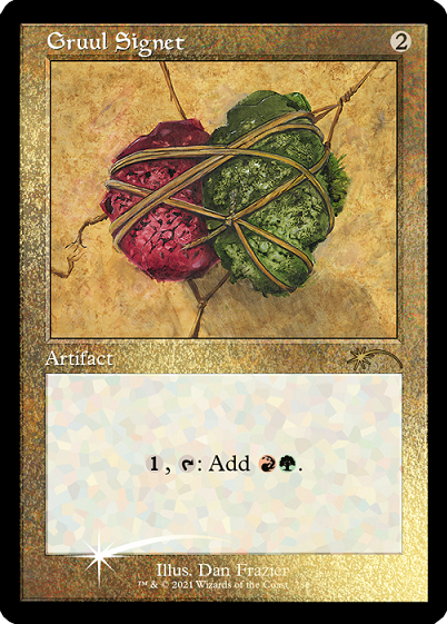 Gruul Signet (Retro) (Foil Etched) [Secret Lair Drop Series] | Tacoma Games