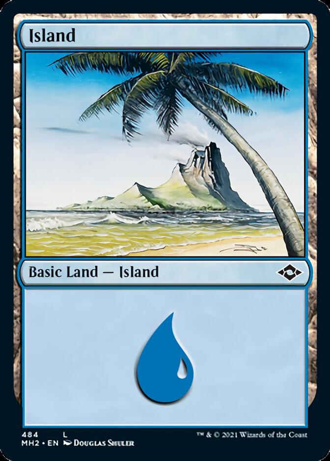Island (484) (Foil Etched) [Modern Horizons 2] | Tacoma Games