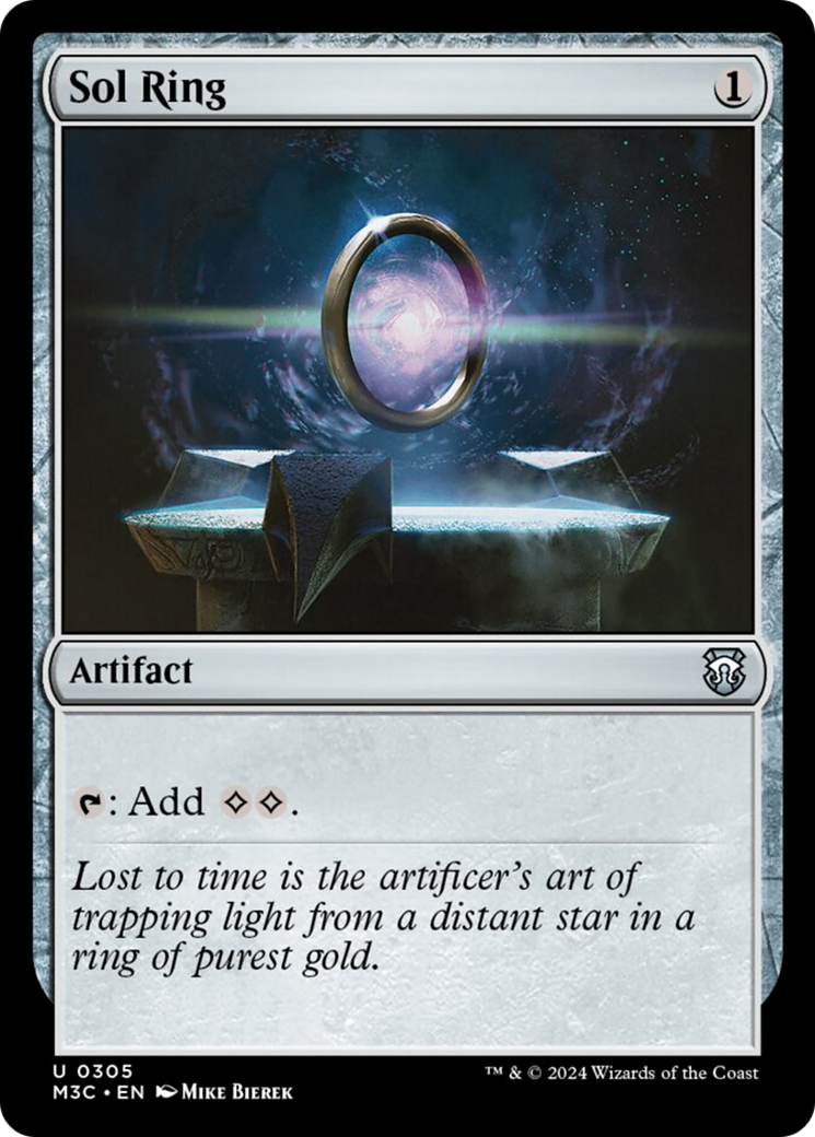 Sol Ring (Ripple Foil) [Modern Horizons 3 Commander] | Tacoma Games