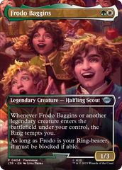 Frodo Baggins (Borderless Alternate Art) [The Lord of the Rings: Tales of Middle-Earth] | Tacoma Games