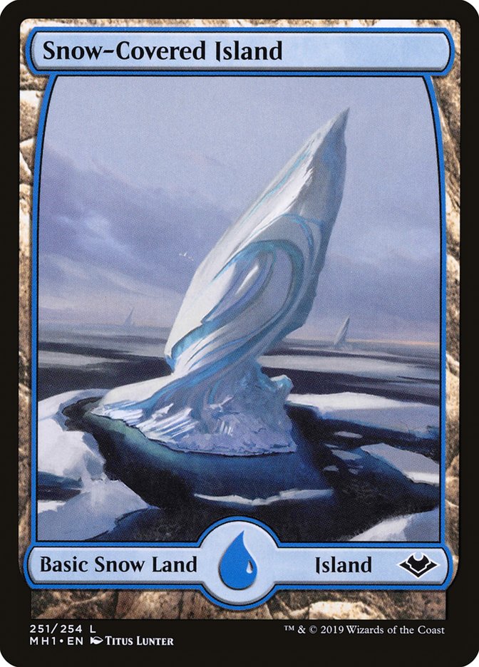 Snow-Covered Island [Modern Horizons] | Tacoma Games