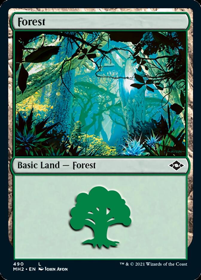 Forest (490) [Modern Horizons 2] | Tacoma Games