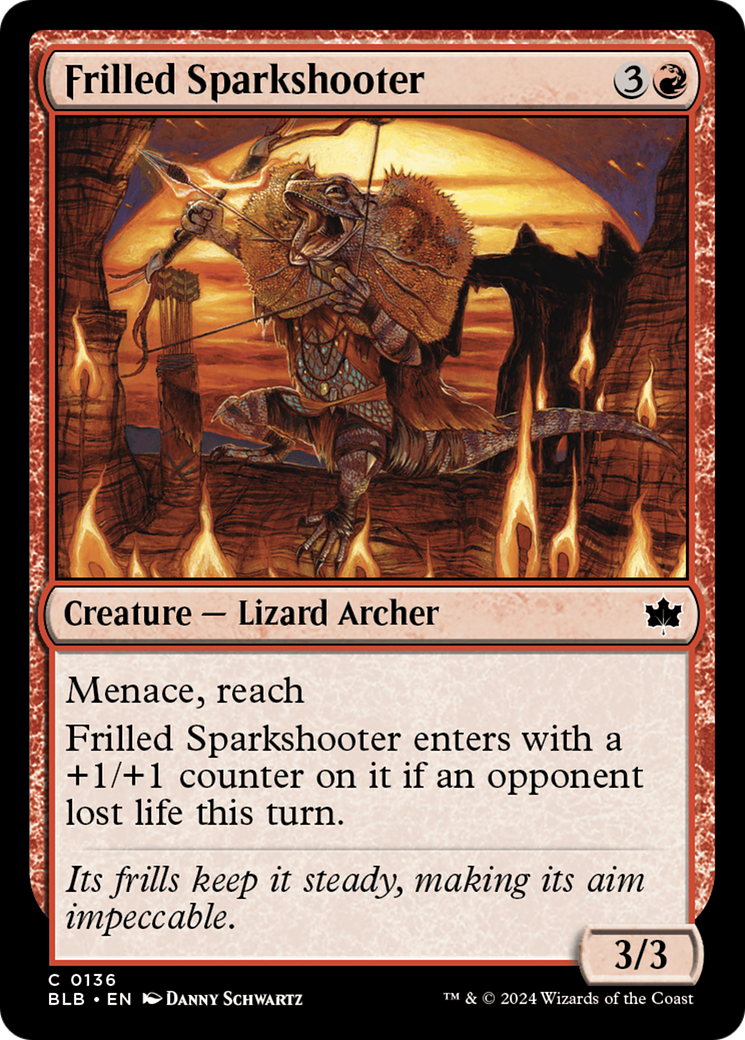 Frilled Sparkshooter [Bloomburrow] | Tacoma Games