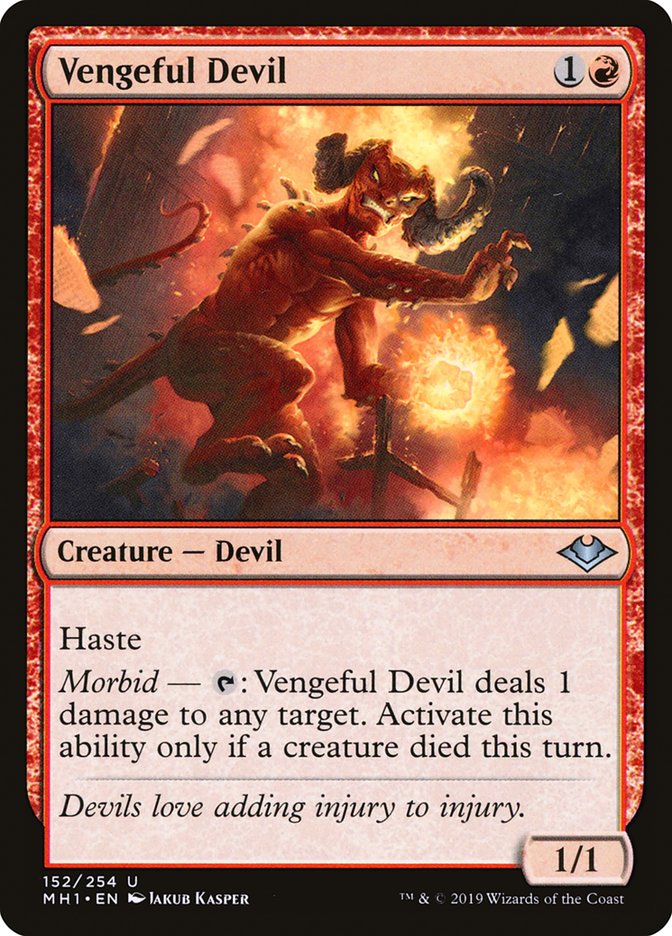 Vengeful Devil [Modern Horizons] | Tacoma Games