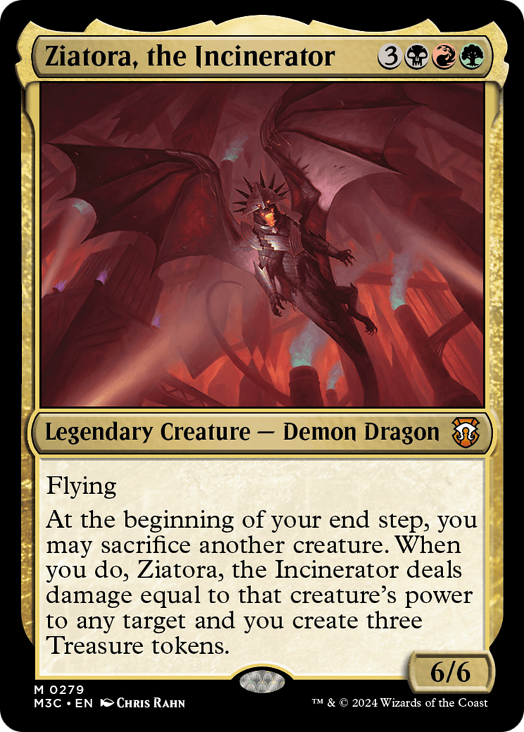 Ziatora, the Incinerator (Ripple Foil) [Modern Horizons 3 Commander] | Tacoma Games