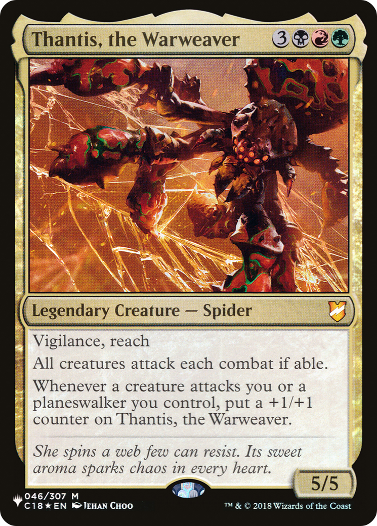 Thantis, the Warweaver [The List Reprints] | Tacoma Games