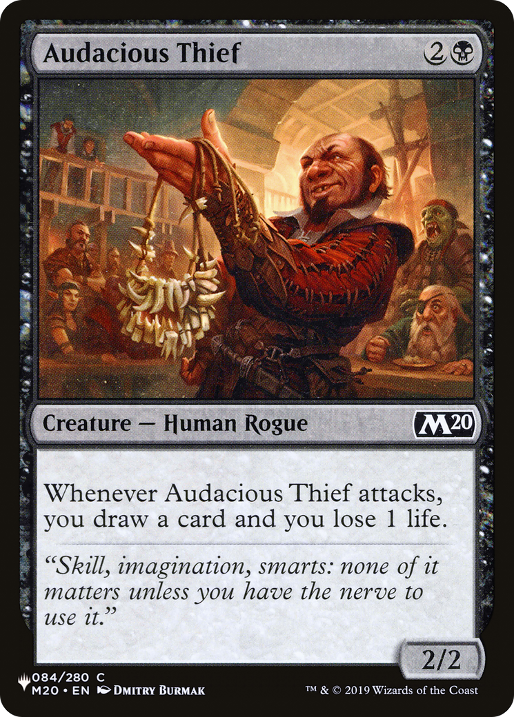 Audacious Thief [The List Reprints] | Tacoma Games