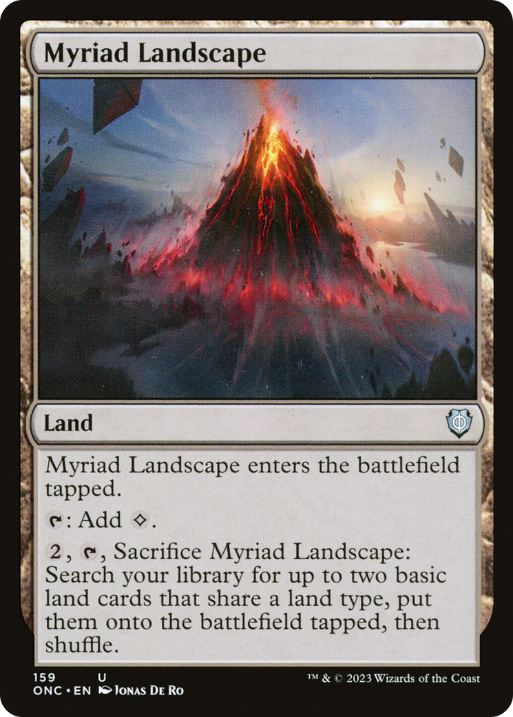 Myriad Landscape [Phyrexia: All Will Be One Commander] | Tacoma Games