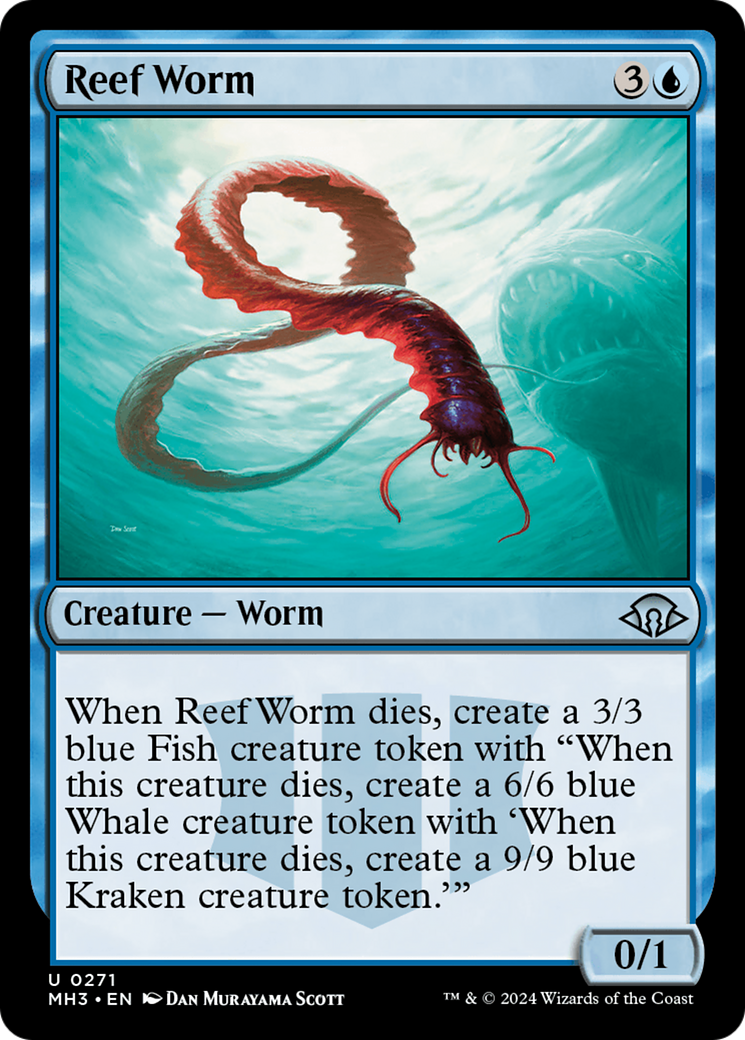 Reef Worm [Modern Horizons 3] | Tacoma Games