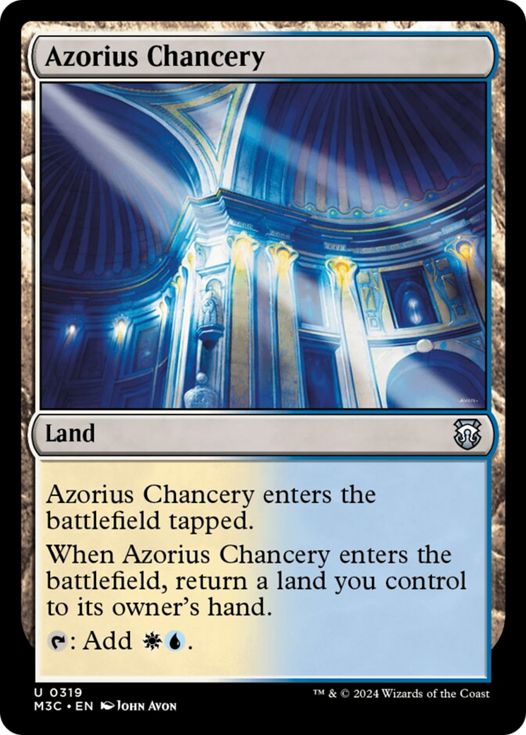 Azorius Chancery [Modern Horizons 3 Commander] | Tacoma Games