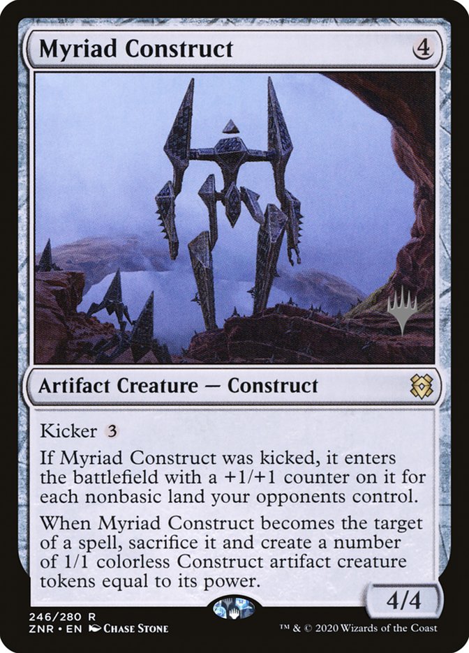 Myriad Construct (Promo Pack) [Zendikar Rising Promos] | Tacoma Games