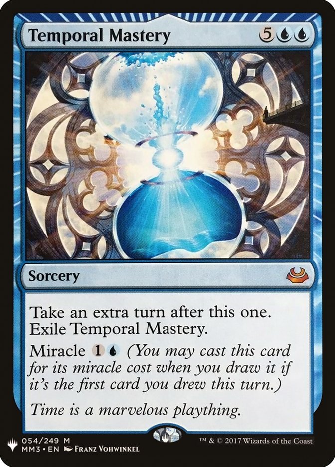 Temporal Mastery [Mystery Booster] | Tacoma Games