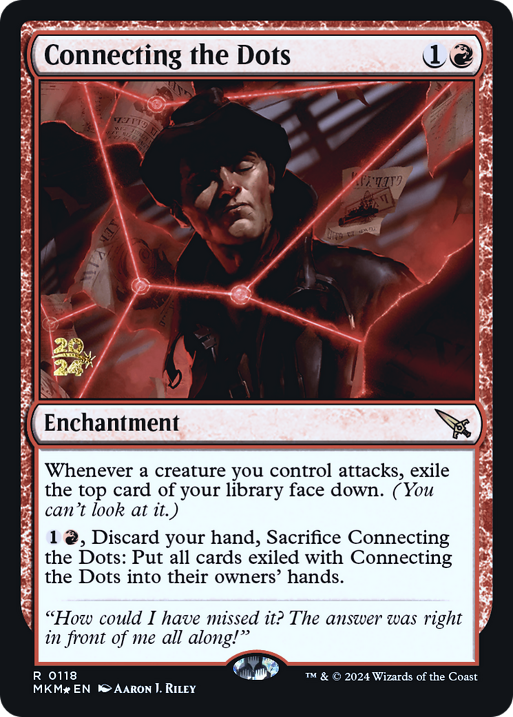 Connecting the Dots [Murders at Karlov Manor Prerelease Promos] | Tacoma Games