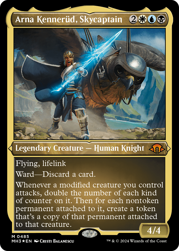 Arna Kennerud, Skycaptain (Foil Etched) [Modern Horizons 3] | Tacoma Games