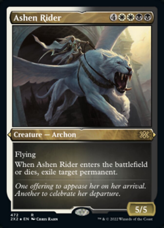 Ashen Rider (Foil Etched) [Double Masters 2022] | Tacoma Games