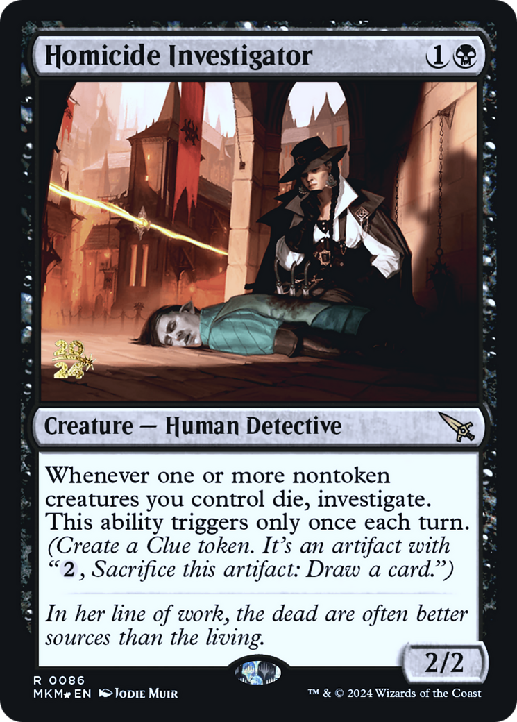 Homicide Investigator [Murders at Karlov Manor Prerelease Promos] | Tacoma Games