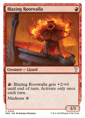 Blazing Rootwalla (White Border) [Mystery Booster 2] | Tacoma Games