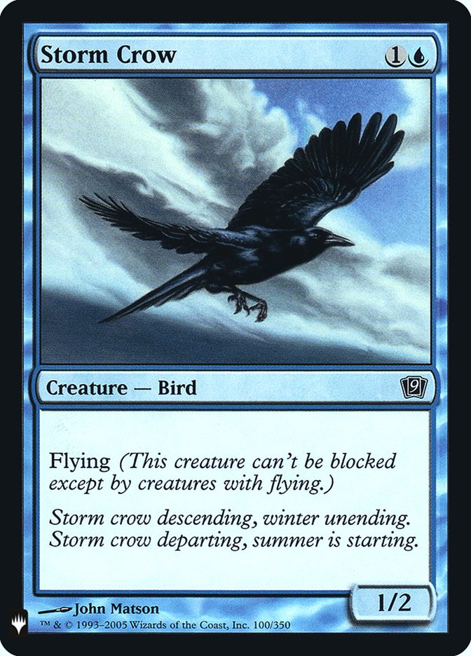 Storm Crow [Mystery Booster] | Tacoma Games