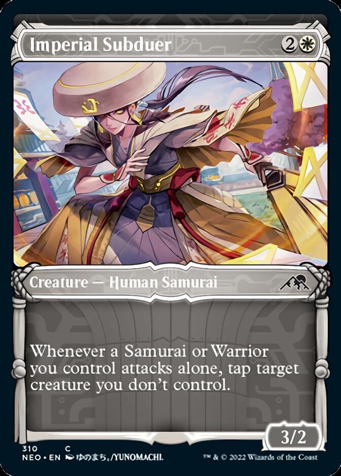 Imperial Subduer (Showcase Samurai) [Kamigawa: Neon Dynasty] | Tacoma Games