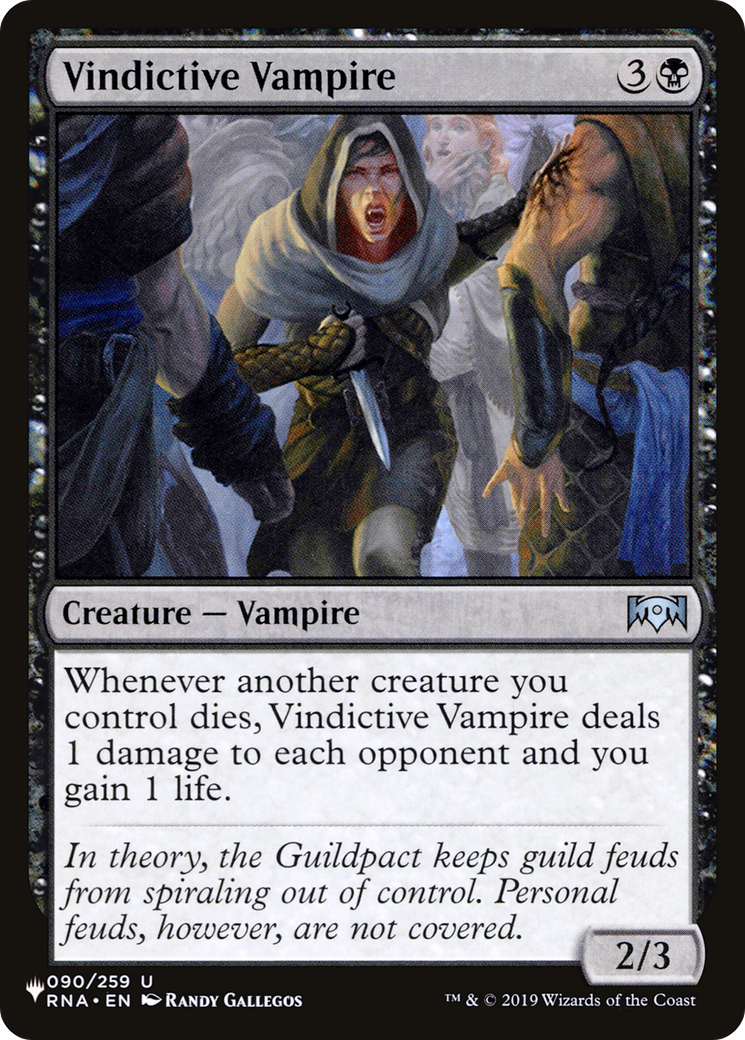 Vindictive Vampire [The List Reprints] | Tacoma Games