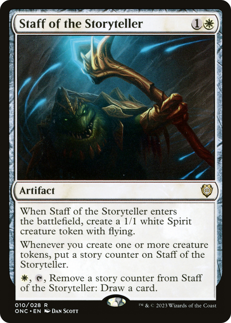 Staff of the Storyteller [Phyrexia: All Will Be One Commander] | Tacoma Games