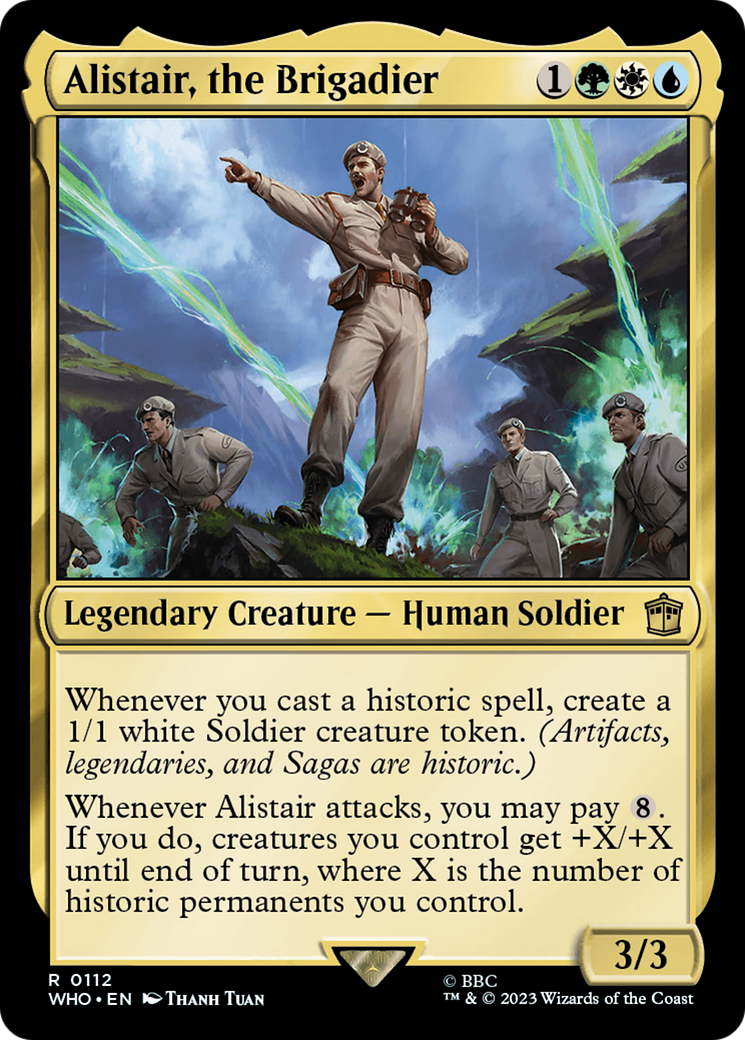 Alistair, the Brigadier [Doctor Who] | Tacoma Games