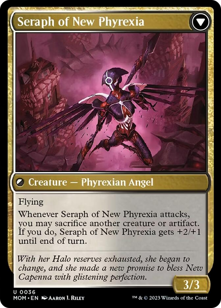 Seraph of New Capenna // Seraph of New Phyrexia [March of the Machine] | Tacoma Games
