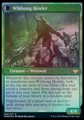 Howlpack Piper // Wildsong Howler [Innistrad: Crimson Vow Prerelease Promos] | Tacoma Games