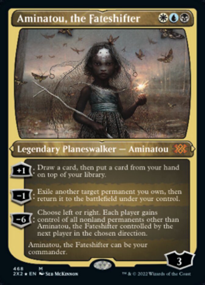 Aminatou, the Fateshifter (Foil Etched) [Double Masters 2022] | Tacoma Games