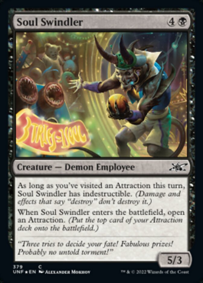 Soul Swindler (Galaxy Foil) [Unfinity] | Tacoma Games