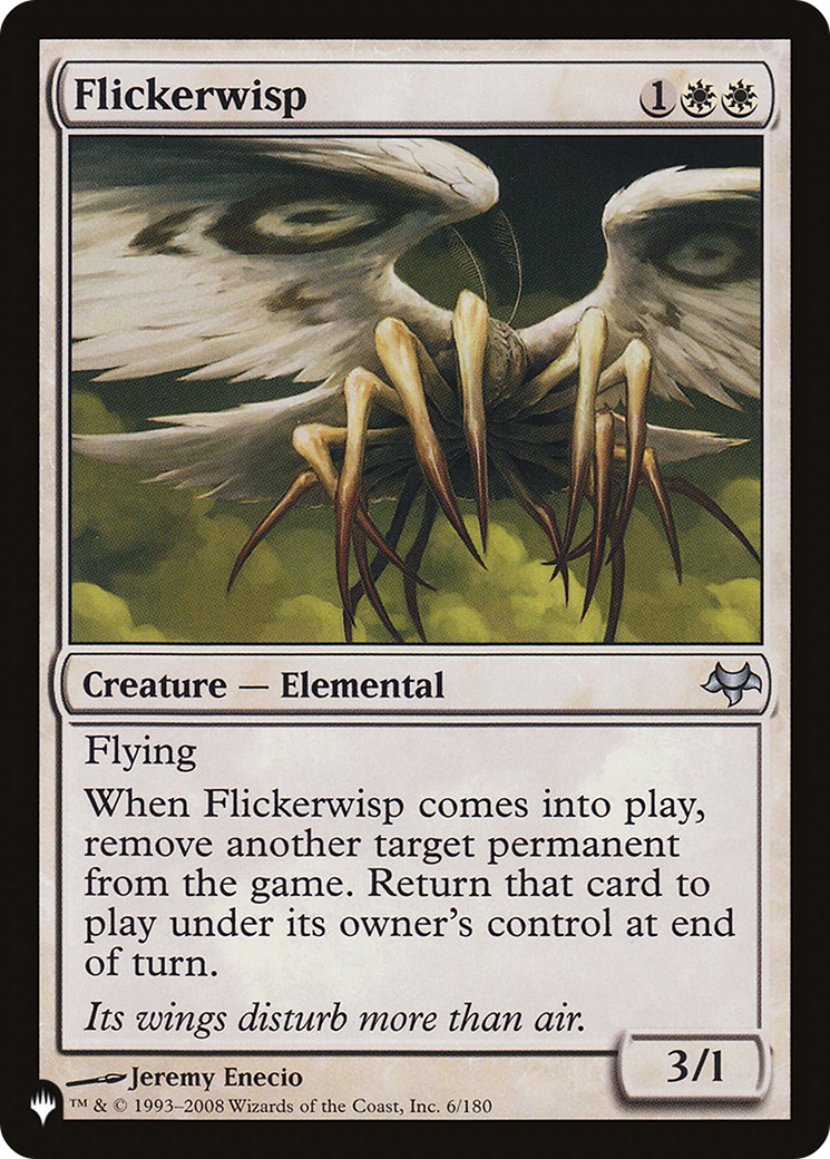 Flickerwisp [The List Reprints] | Tacoma Games