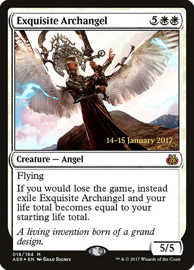 Exquisite Archangel [Aether Revolt Prerelease Promos] | Tacoma Games