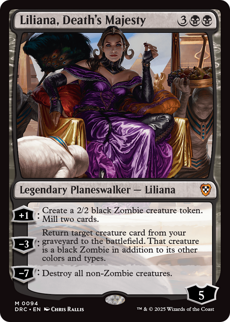 Liliana, Death's Majesty [Aetherdrift Commander] | Tacoma Games