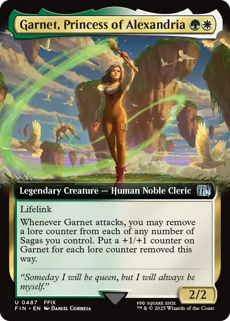 Garnet, Princess of Alexandria (Extended Art) [FINAL FANTASY] | Tacoma Games