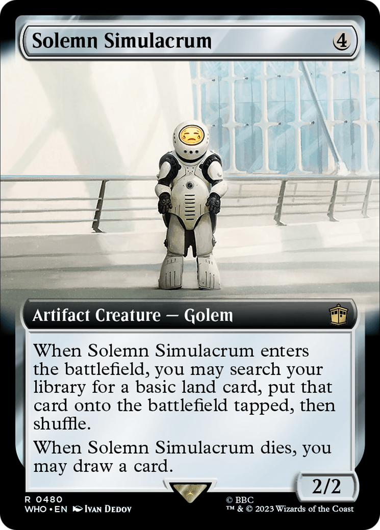 Solemn Simulacrum (Extended Art) [Doctor Who] | Tacoma Games
