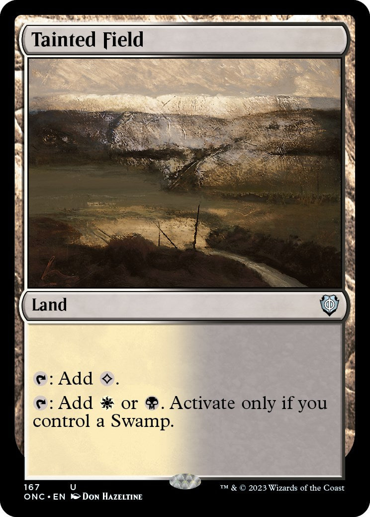 Tainted Field [Phyrexia: All Will Be One Commander] | Tacoma Games
