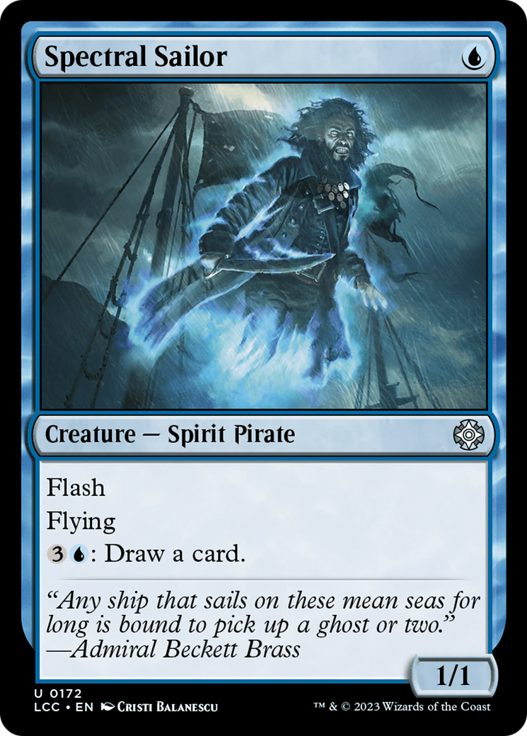 Spectral Sailor [The Lost Caverns of Ixalan Commander] | Tacoma Games