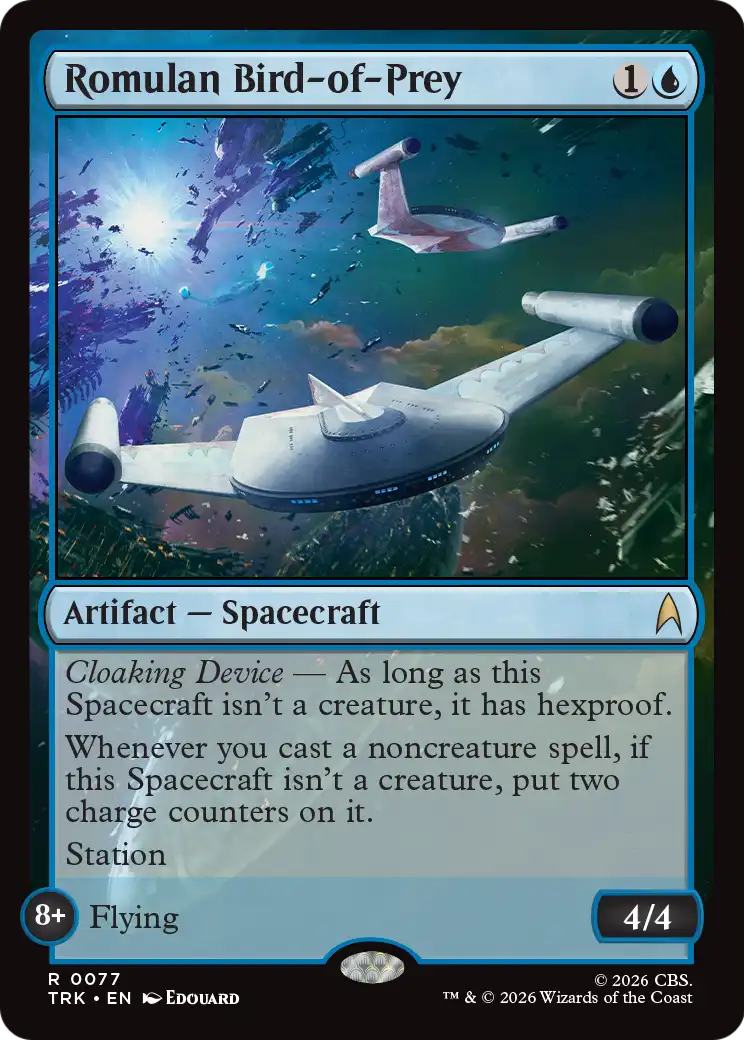 Romulan Bird-of-Prey [Star Trek] | Tacoma Games