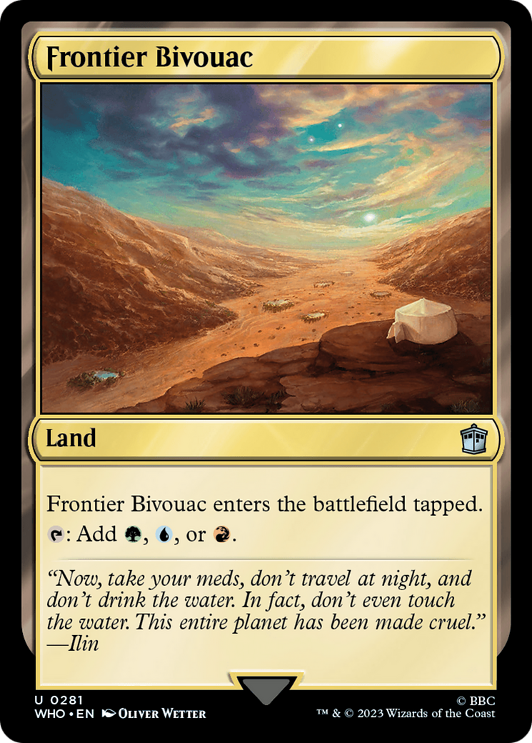 Frontier Bivouac [Doctor Who] | Tacoma Games