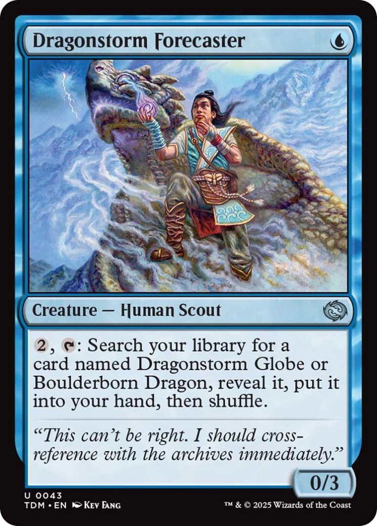 Dragonstorm Forecaster [Tarkir: Dragonstorm] | Tacoma Games