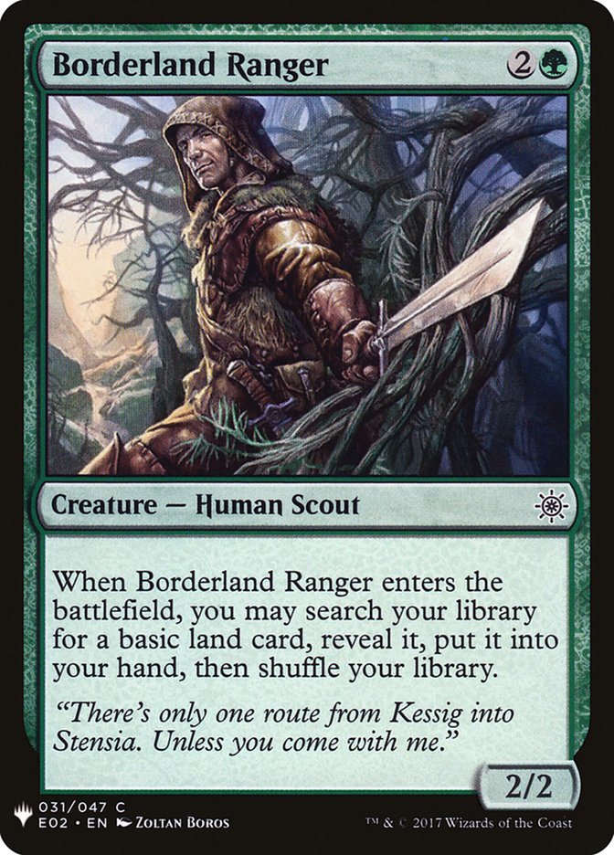 Borderland Ranger [Mystery Booster] | Tacoma Games
