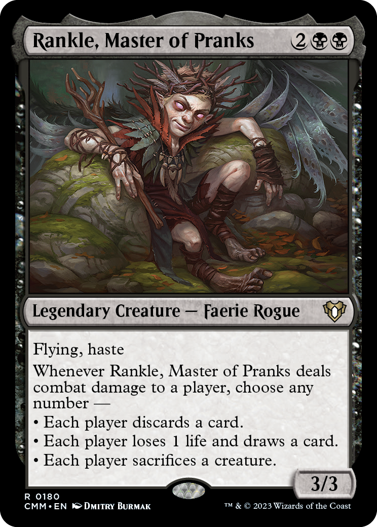 Rankle, Master of Pranks [Commander Masters] | Tacoma Games