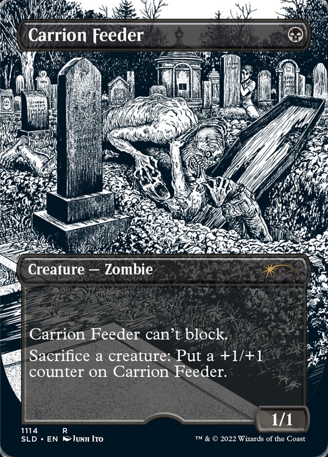 Carrion Feeder (Borderless Etched Foil) [Secret Lair Drop Series] | Tacoma Games