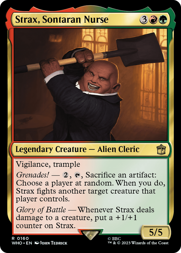 Strax, Sontaran Nurse [Doctor Who] | Tacoma Games