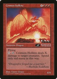 Crimson Hellkite (Oversized) [Oversize Cards] | Tacoma Games