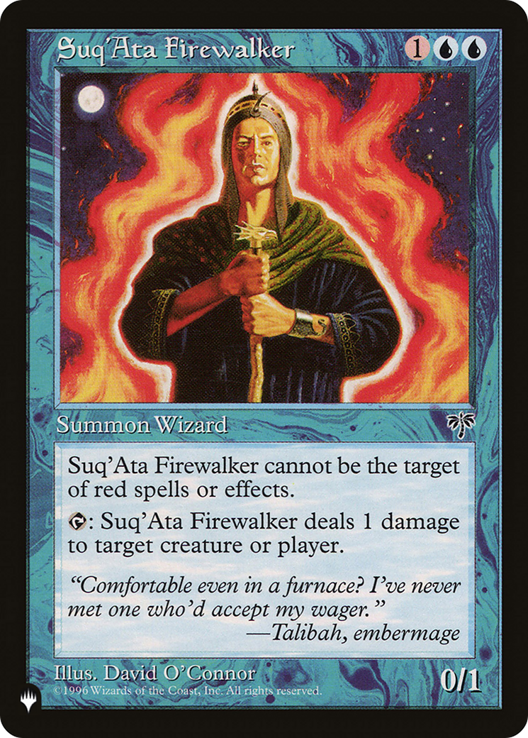 Suq'Ata Firewalker [The List Reprints] | Tacoma Games