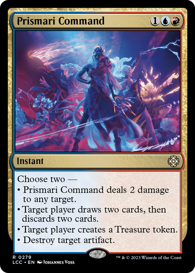 Prismari Command [The Lost Caverns of Ixalan Commander] | Tacoma Games